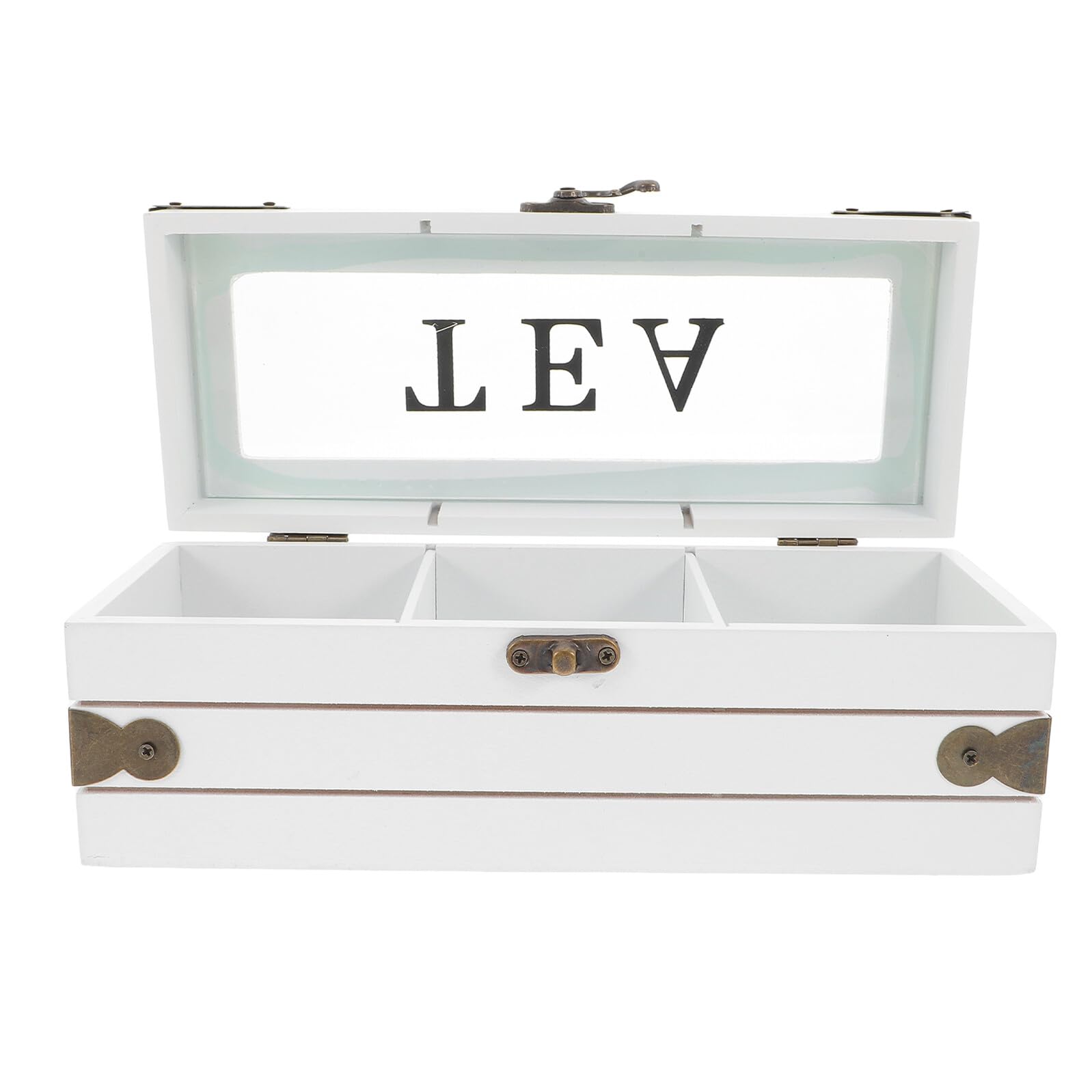 Holz teebeutel aufbewahrungsbox mit Deckel Multifunktions Organizer Fach für Tee Kaffee und Zucker Platzsparende Teeaufbewahrung für Küche und Eleganter Teebeutelhalter