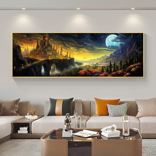 Kits Diamant Strass Cristal Painting Paysage Japonais Adulte
