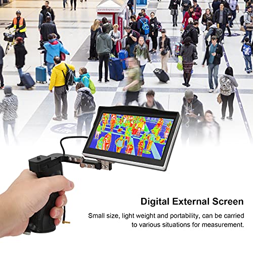 HT‑A4 Wärmebildkamera Externer Bildschirm, 5 Zoll Handheld Infrarot-Wärmebildkamera Farbdisplay 800x480 LCD… – Bild 6