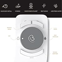 Vista 2 de Boss Bidet Revolution Cool Water. Accesorio de bidé para inodoro. Diseño de lujo, rociador de bidé de baño para inodoro, apagado automático,