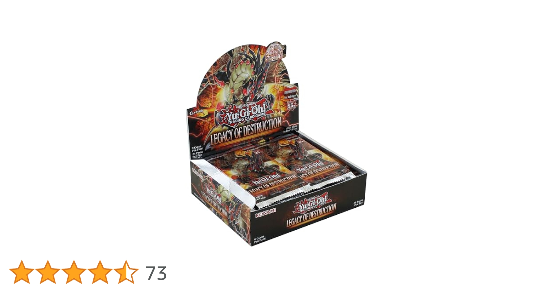 遊戯王OCG LEGACY OF DESTRUCTION 2box KONAMI YU-GI-OH CCG: Booster Box: Legacy of Destruction
