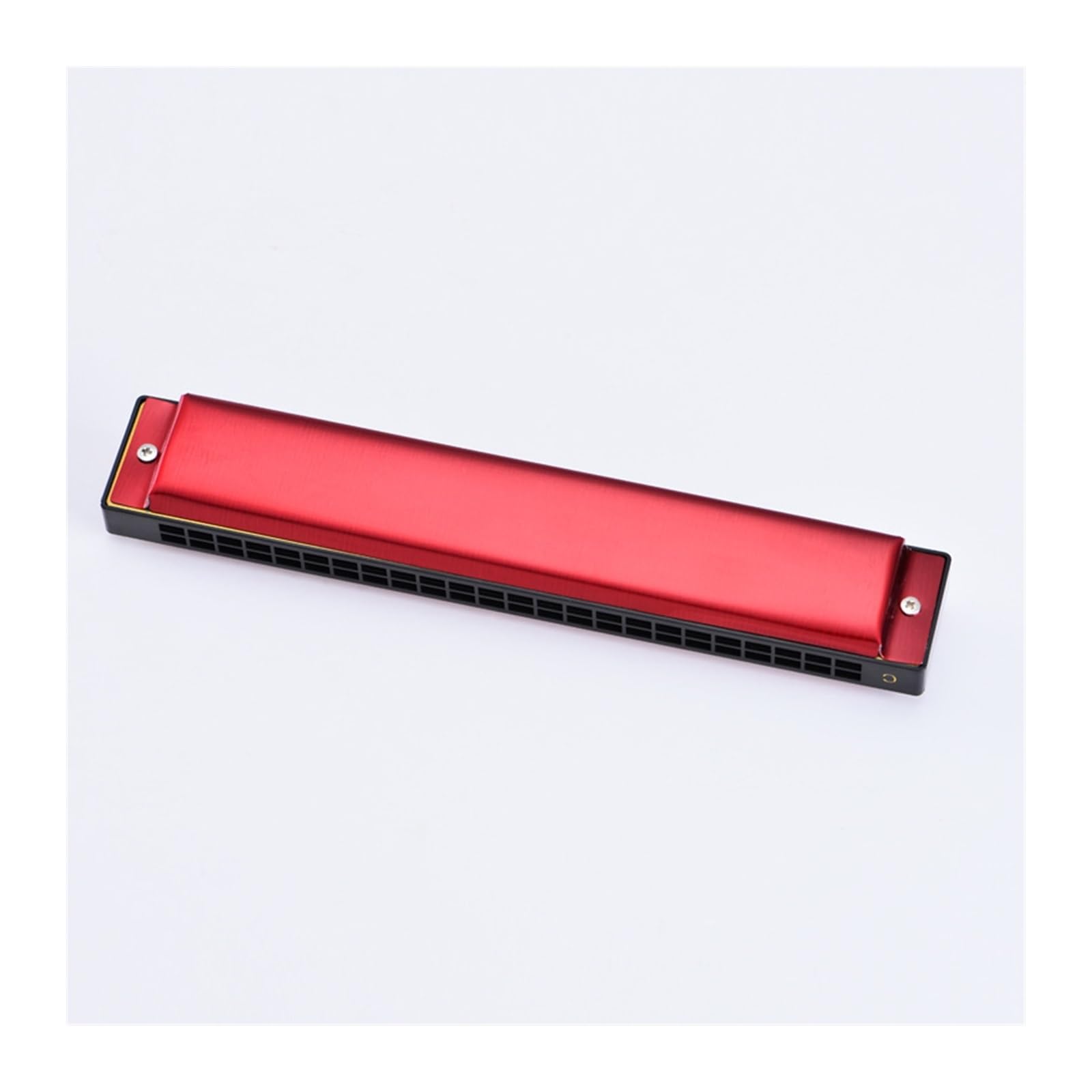 Mundharmonikas Polyphone C-Ton-Mundharmonika Mit 24 Löchern Für Schüler Und Erwachsene (Color : Crimson)