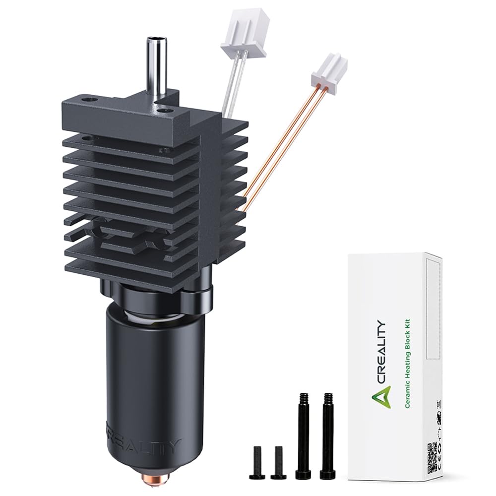 Creality Official K2/K2 Pro Hotend Kit, Ceramic Heating Block Kit Quick-swap Nozzle High Flow Printing Hotend Kit 350°C High Temperature Resistance 600mm/s High-Speed for K2 Combo/K2 Pro Combo-image-34