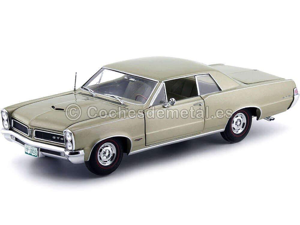 Amazon | サンスター 1/18 ポンティアック GTO 1965 ゴールド 完成品