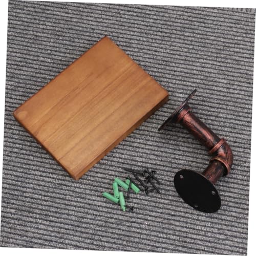 Étagère murale robuste pour ranger sans risque de chute sur support en fer - 5