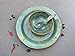 Handmade Ceramic Plate Bowl and Spoon Set, Green and Beige Dinnerware Serving Dip Dish, Unique Housewarming, Birthday or Wedding Gift for Women, Men, Couples