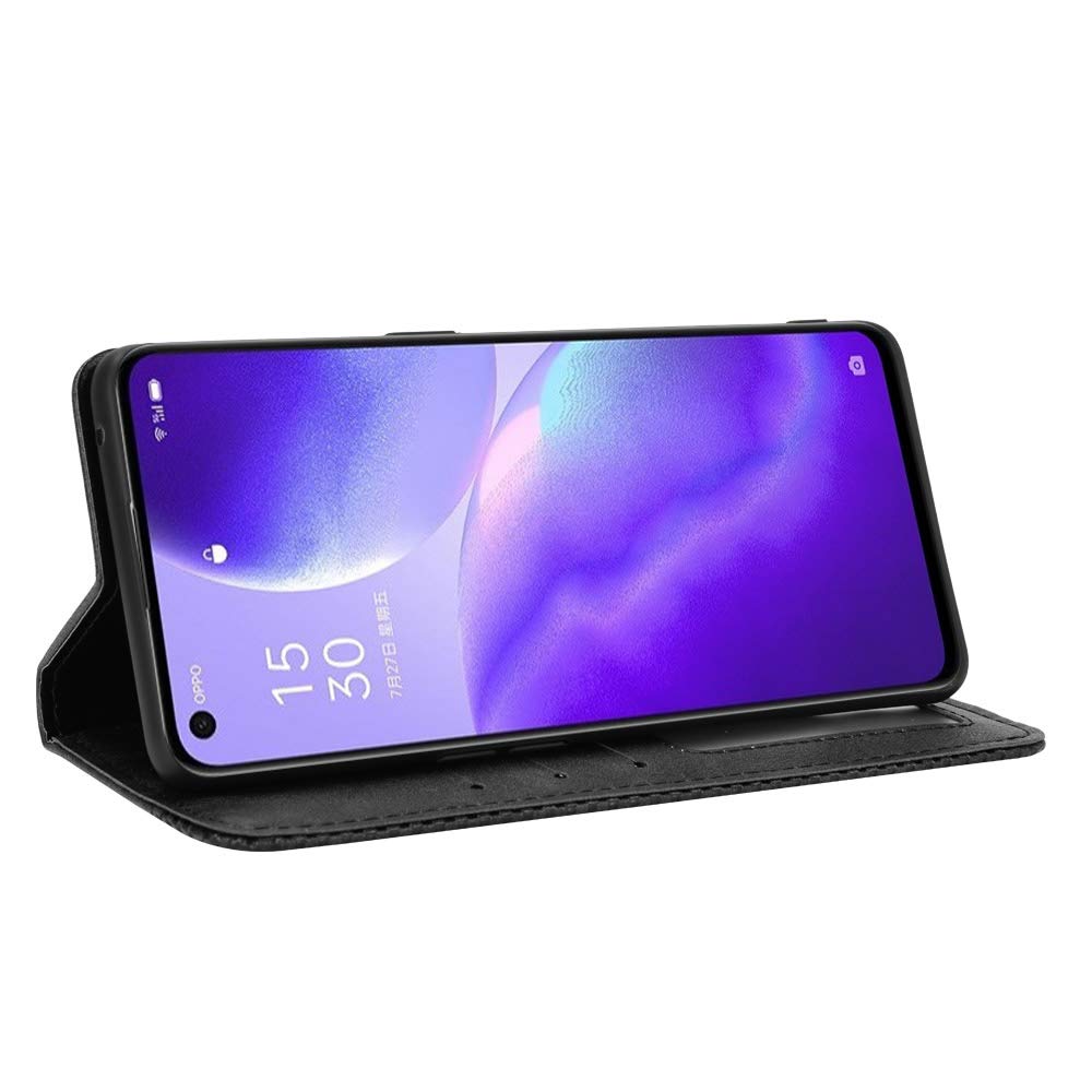 Case For Oppo Find X3 Lite Case Cover,Case For Oppo Reno 5K PEGM10 Leather Case,Flip Leather Wallet Cover Case For Oppo Find X3 Lite CPH2145 / Reno 5 5G PEGT00 PEGM00 - View #2
