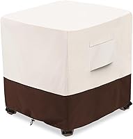 Vista 15 de Bitubi Funda impermeable para sofá de patio, funda de sofá resistente de 3 plazas para exteriores, tamaño de hasta 76 pulgadas de ancho x 32.5