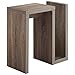 Monarch Specialties ACCENT TABLE, One Size, DARK TAUPE