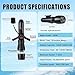 Motorized Surfboard & Underwater Propeller Combo - 500W Electric Surfboard for Adult, Inflatable Body Boards with 10000mAh/16000mAh Battery, Control Handle, Portable(500W16A)