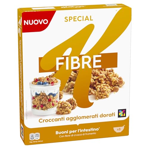 Kellogg's Special K | Gusto Caramello | Croccanti Fiocchi Dorati con Cereali e Frumento | Confezione Singola da 360g (1 x 360g)