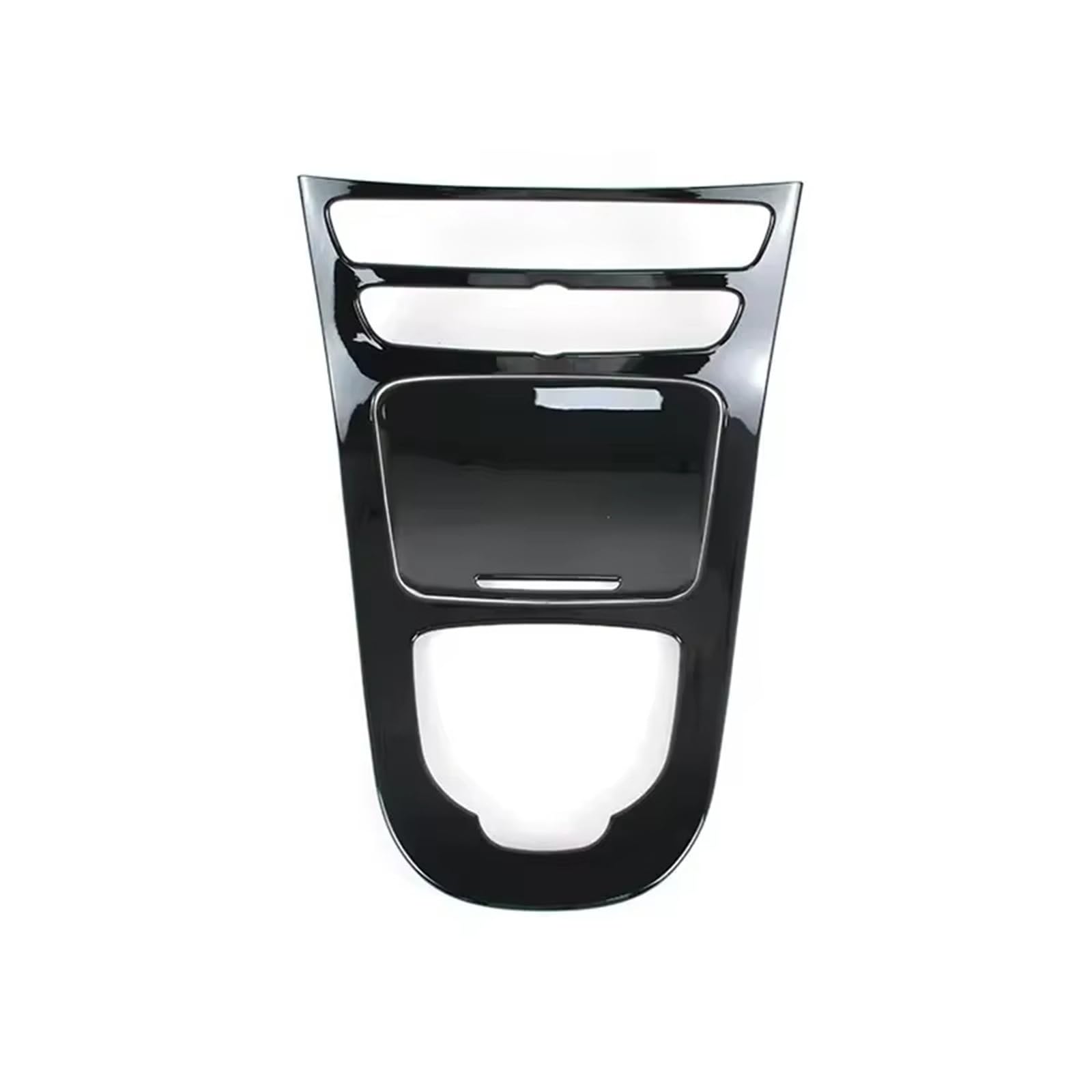 Cambio Pannello Telaio Copertura Pannell Per Benz Per Classe E Per W213 2016-2018 Console Pannello Copertura Cambio Fibra Carbonio Colore Finiture Interni Accessori Auto(Carbon Black)