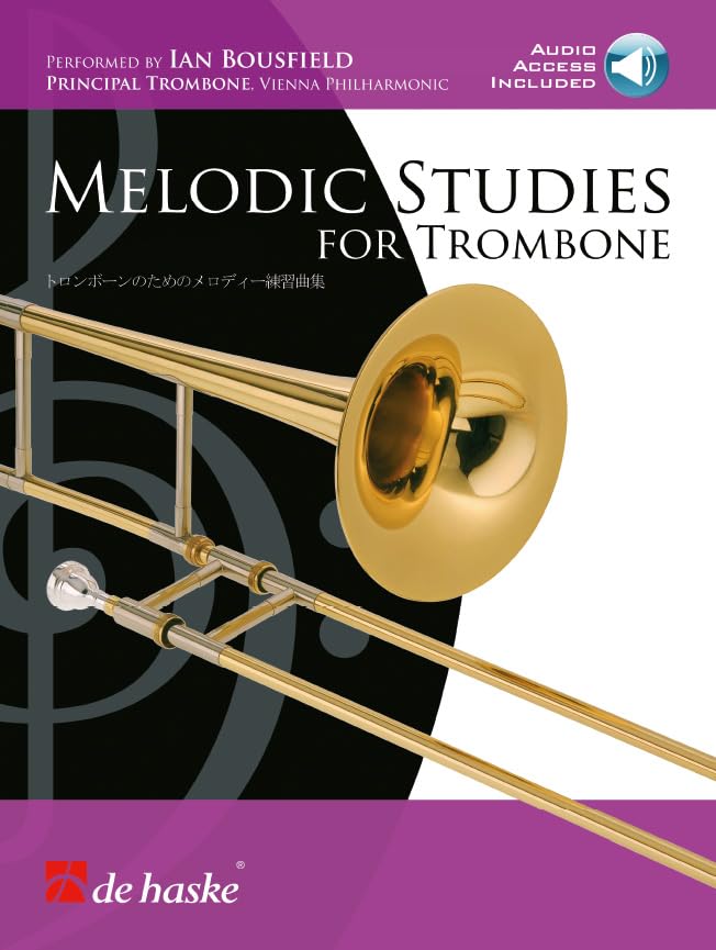 Melodic Studies for Trombone idéal pour s'exercer à la maison au quotidien