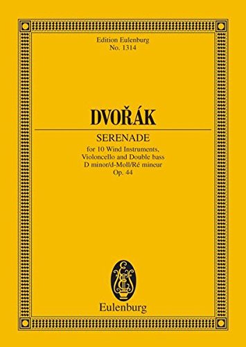 Dvorak: Serenade: For 10 Wind Instruments