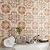 SOMERTILE Costa Arena Decor Fleur Encaustic 7-3/4" x 7-3/4" Ceramic Floor and Wall Tile (25 tiles/11.11 sqft.) (FEB8CAD3)