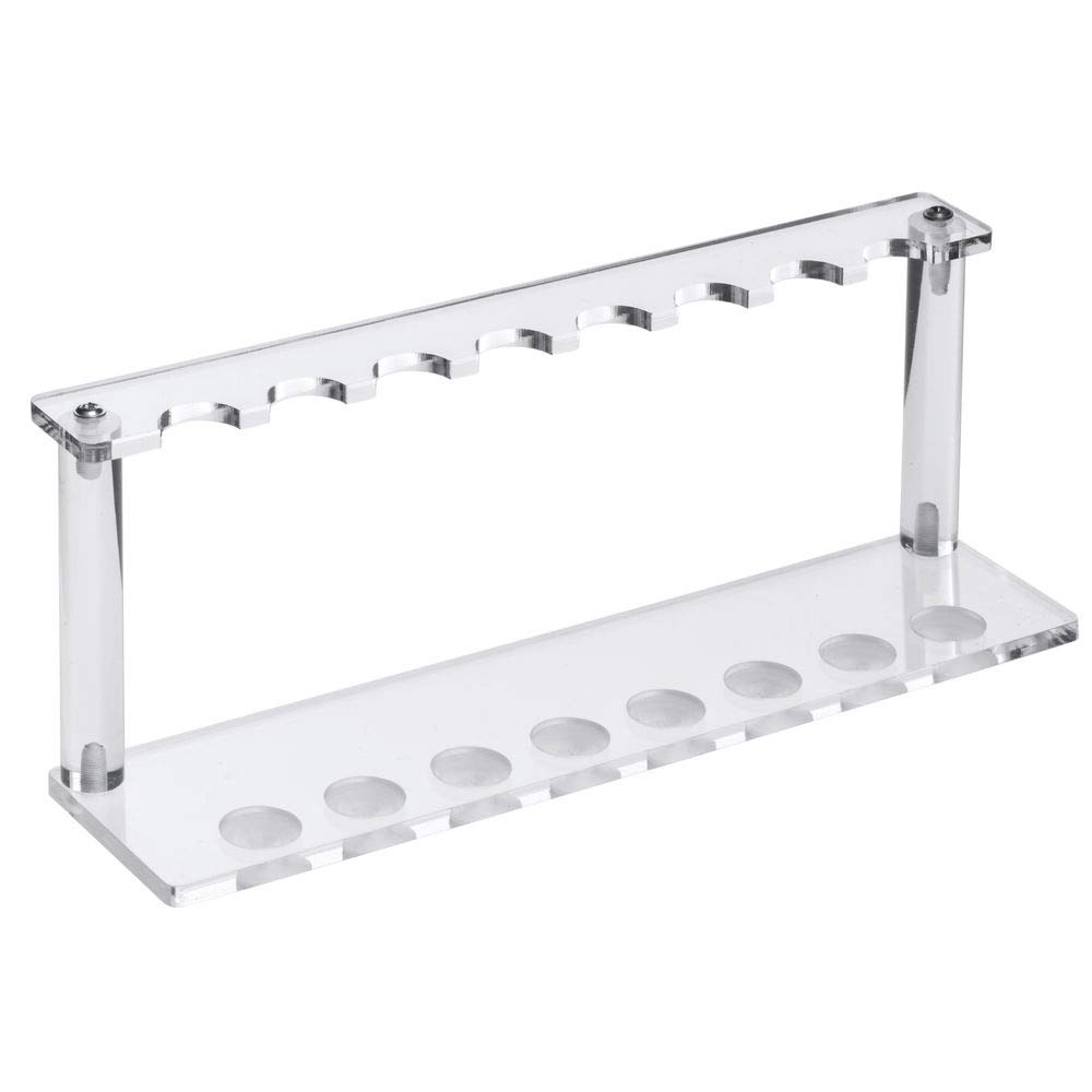 E-Cigarette Display, 8 Slot Acrylic 8 1/4 x 2 x 2 3/4 (W x D x H)