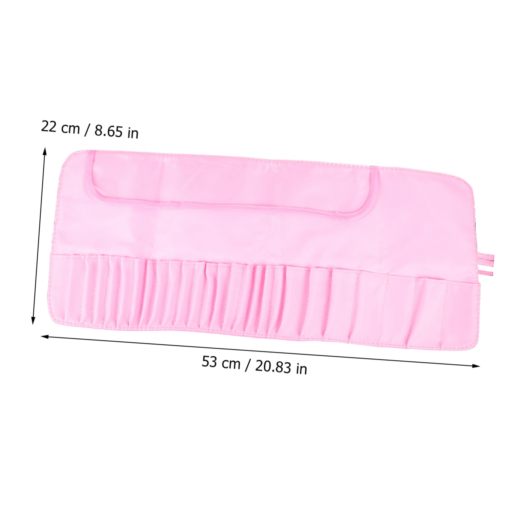 Didiseaon 3pezzi Organizer Per Pennelli Trucco Da Viaggio Borsa Cosmetica e Portatile Capacità Per Lip Gloss e Utensili Per Nail Art