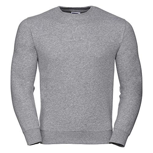 Preisvergleich Produktbild Russell Herren Authentic Sweatshirt, schmaler Schnitt (4XL) (Grau meliert)