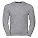 Produktbild Russell Herren Authentic Sweatshirt, schmaler Schnitt (4XL) (Grau meliert)