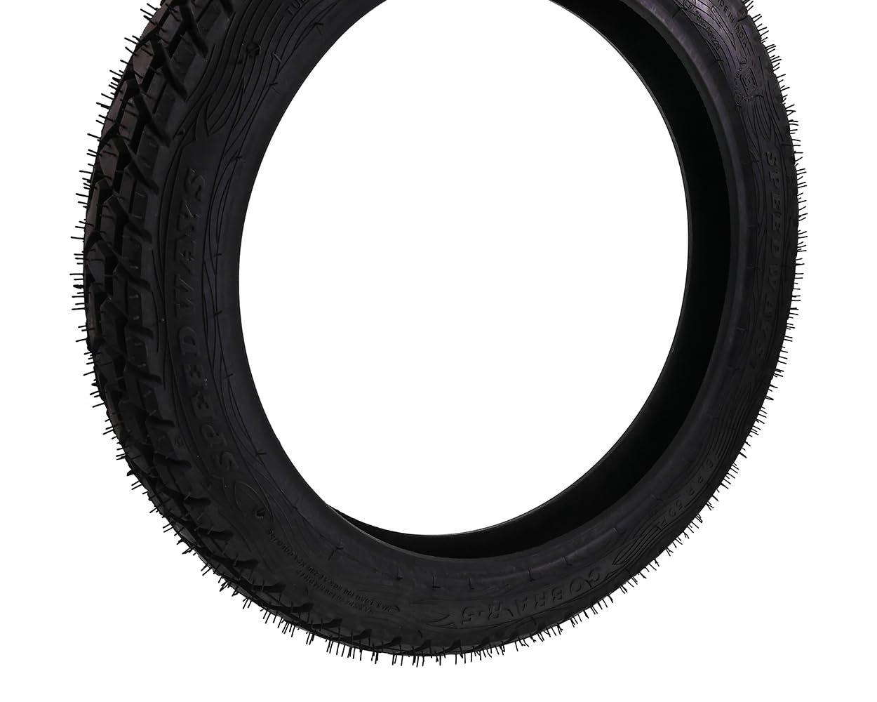 2EXTREME Pneus Speedwaystyres R-5 3.00-17 50P Tubeless – Compatible avec Honda CB 125, Honda XR 200, Suzuki GN 125, Zündapp – Pneu Robuste de 17 Pouces pour Motos Classiques et Usage Quotidien