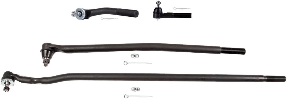 ECCPP Inner Tie Rod End Outer Tie Rod End 1998-1999 for Dodge Ram 2500 1998-1999 for Dodge Ram 3500 4pcs ES3497 ES3496 DS1459 DS1456