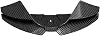 Winglet-Integrated Front Spoiler Kit For For MT-07 Optimized For Low-Downforce Performance 2024-2025(Carbon Fiber)