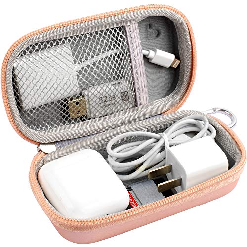 Earbud Earphone Case, SD Card Reader USB Flash Drive Organizer Holder Wall Charger