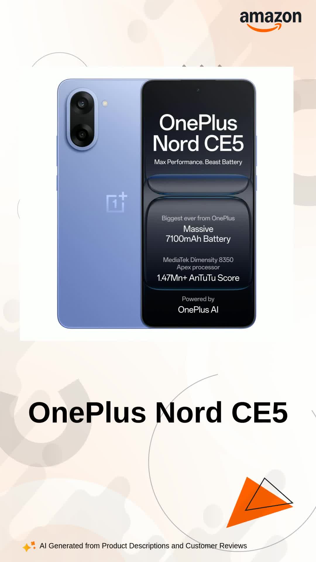 OnePlus Nord CE5 Smartphone