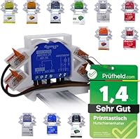 Printtastisch Shelly Hutschienenhalter ohne Erweiterung für 29 Shelly Relais: Plus 1, 1 Mini Gen3, Plus 1PM, 1PM Mini Gen3, Plus 2PM, 2.5, RGBW 2, PM Gen3, Hutschiene Halterung, Elektroinstallation