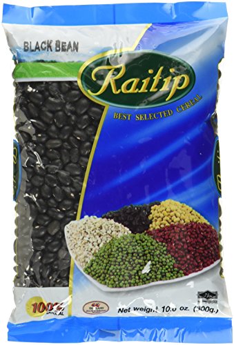 Raitip Schwarze Bohnen, getrocknet, Helmbohnen, 8er Pack (8 x 300 g) Cover
