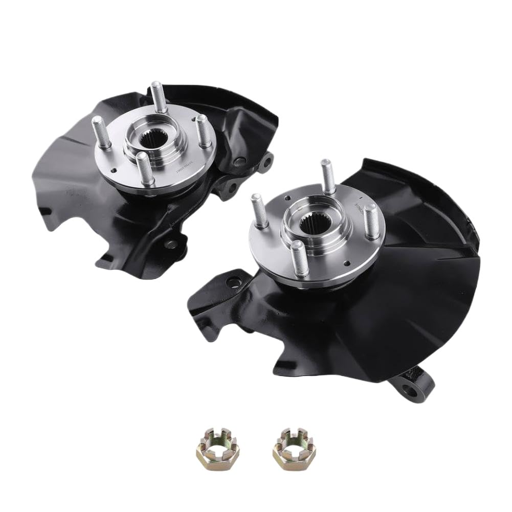 Ensemble de fusée de direction, roulement de moyeu de roue avant, 51716-1E100, Compatible avec Accent