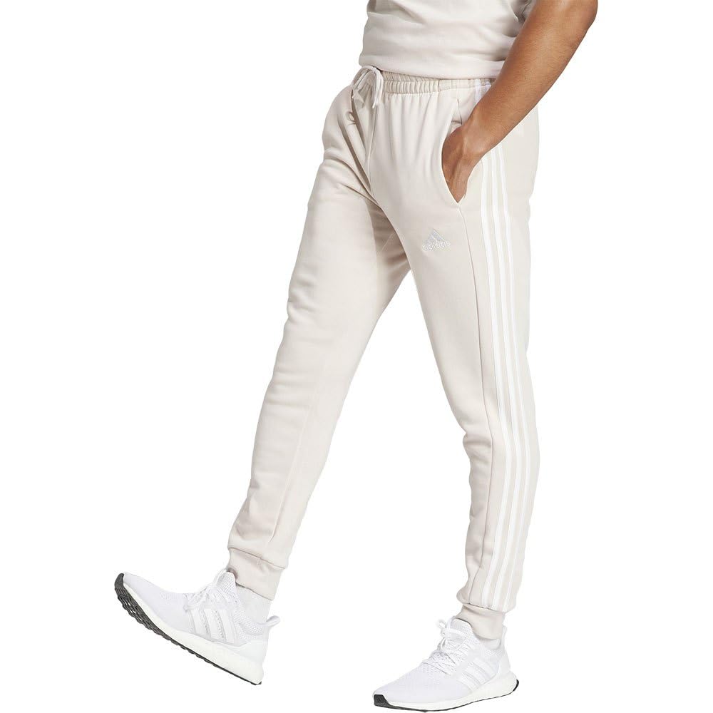 adidas Hombre Essentials French Terry Tapered Cuff Pants, black, M — view 21