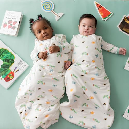 Image of KYTE BABY Sleep Bag 1.0 TOG, Rayon Made From Bamboo Wearable Blanket, Dual Zipper For Infants And Toddlers Nursery Essentials