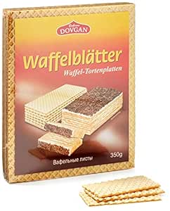 Dovgan Waffelblätter, 9er Pack (9 x 350 g)