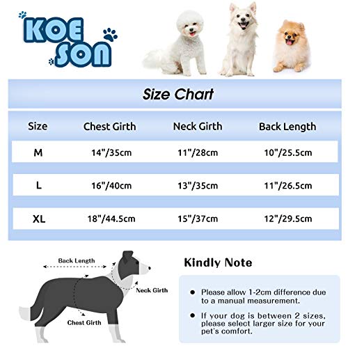 KOESON 2 Pack Dog Dress, Puppy Sundress Small Girls Dog Tee Dress Ruffle Princess Birthday Party Skirt, Doggie… - Image 5