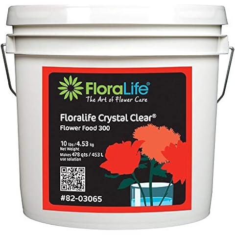 Floralife Crystal Clear® Flower Food 300 Powder, 10 Lb Cover