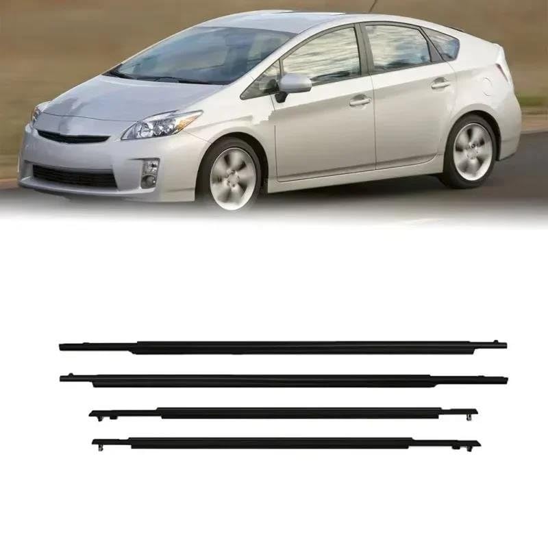 Joint d'étanchéité vitre Toyota Prius résistant en caoutchouc durable - 2
