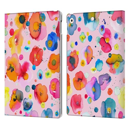 Étui portefeuille Ninola Festival D'Été en cuir pour iPad 10.2