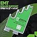 STATEN TOOLS 23732 & 17986 EMT Roller Support Set for 1/2”-2” EMT Conduit