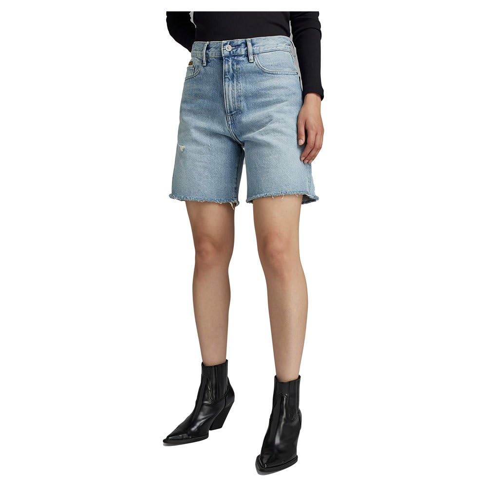 G-Star Damen High Bermuda Shorts Clean Edge