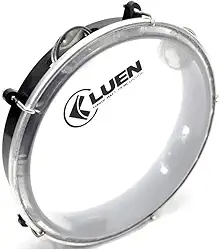 Pandeiro Abs Preto Junior Pele Cristal 08'