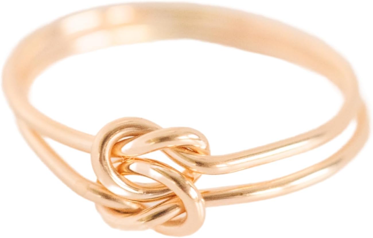 Handmade Double Knot Gold Filled & Sterling Silver for Women