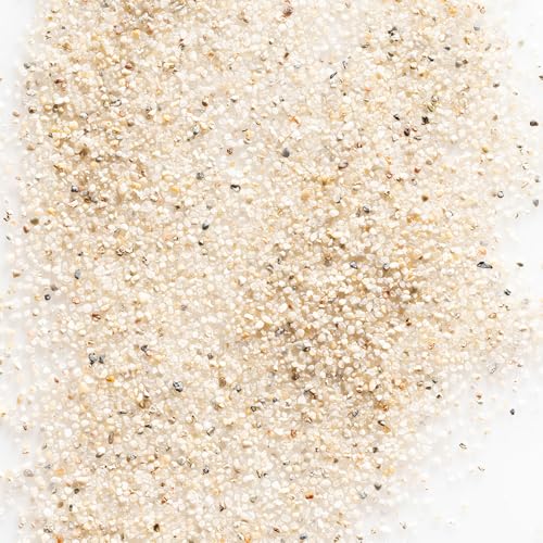 hochreiner feuergetrockneter Quarzsand 12,5kg | feiner beiger Quarzsand | (0.7-1.6mm)