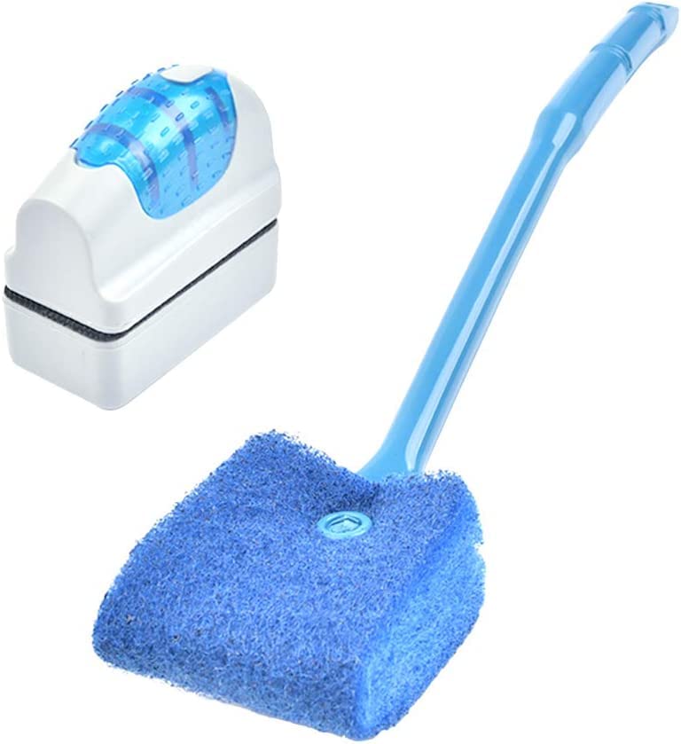 VAYINATO® 2 in 1 Aquarium Fish Tank Clean Kit, Magnet Aquarium Cleaner Scrubber Clean Brush with Double-Sided Aquarium Fish Tank Algae Cleaning Brush for Glass Aquariums by Petzlifeworld (B0BVCHS3PF) Amazon Price History, Amazon Price Tracker