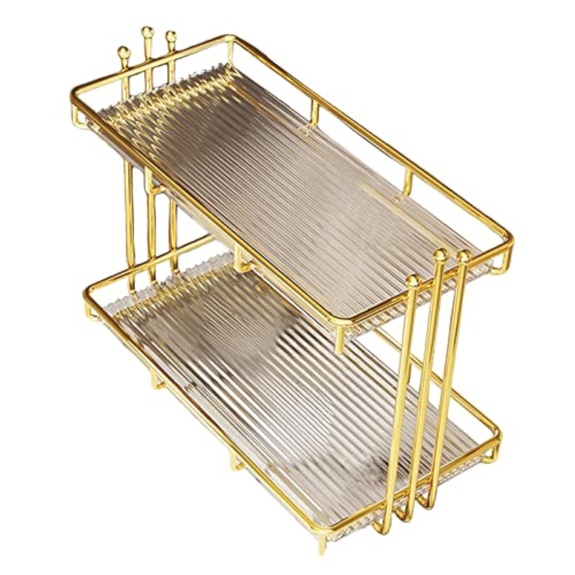 Bathroom Vanity Tray, Kitchen Seasoning Storage Shelves