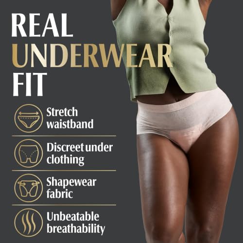 Depend Silhouette Incontinence Underwear for Women, Medium, 14 Count - image 7