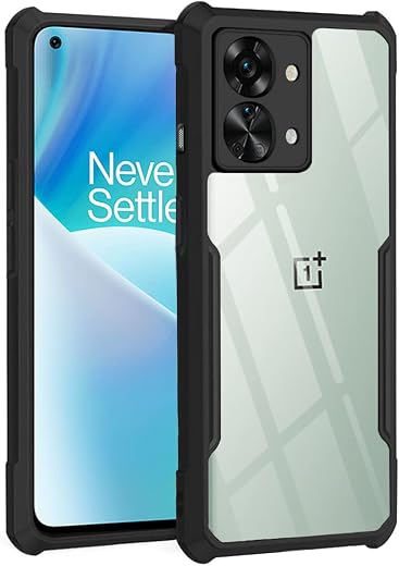 TheGiftKart Shockproof Crystal Clear Back Cover Case for OnePlus Nord 2T 5G | 360 Degree Protection | Protective Design | ...