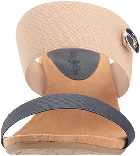LINDSAY PHILLIPS Women's Emily Wedge Sandal, Taupe, 10 | Image 1