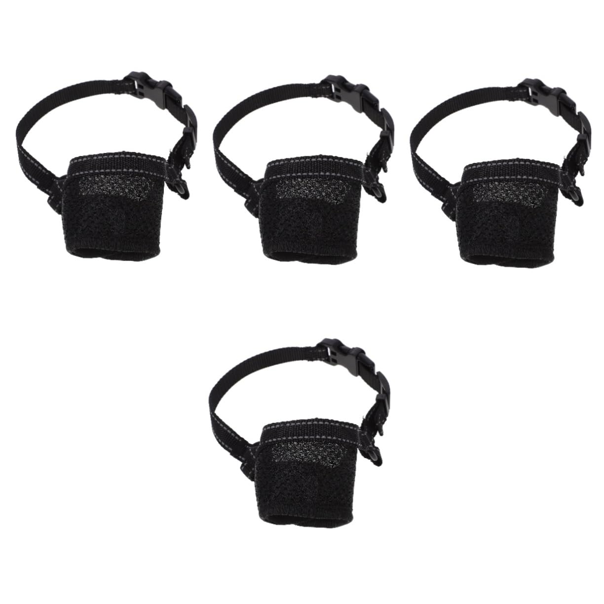 Muselière pour chien anti-aboiements sécurisation animaux 4pcs
