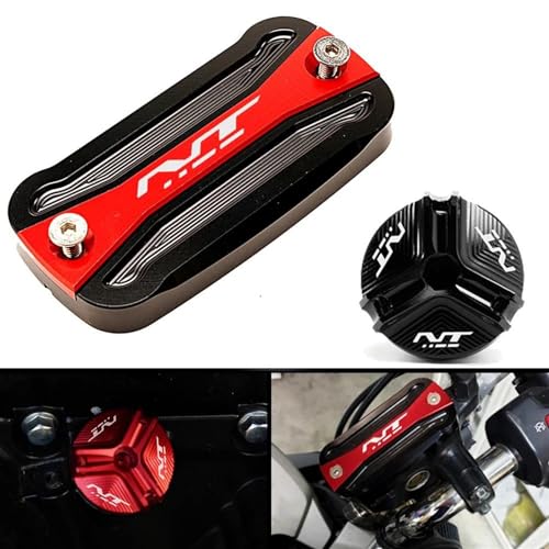 Tapa de depósito de líquido de frenos de aluminio titanio para motocicleta NT 1100 2021 a 2023 3